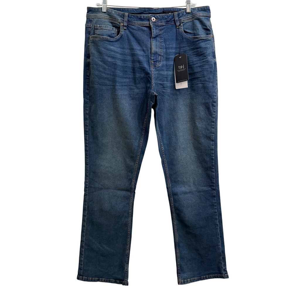 The Perfect Jean NY Bootcut Jeans Men 38x34 Medium Wash Denim Cowboy Western TPJ